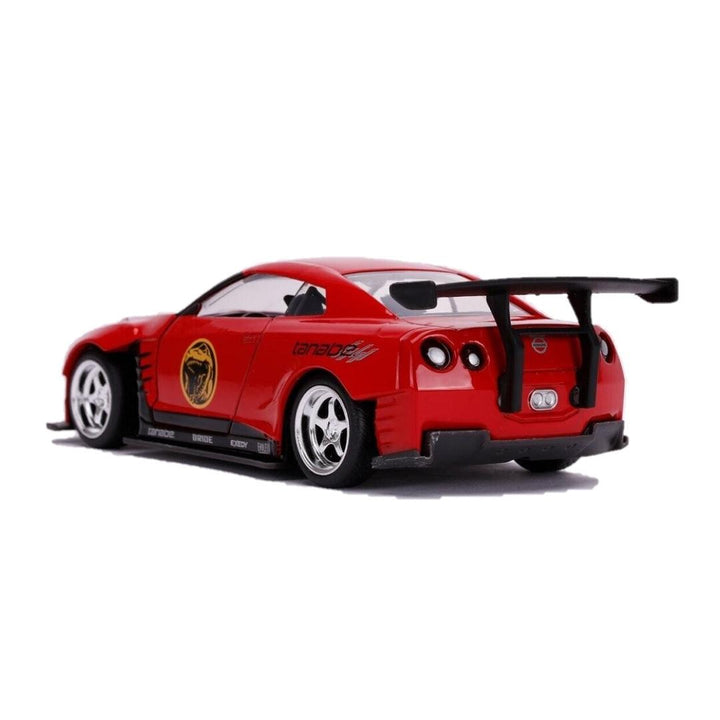 ניסאן ג'י טי אר 2009 פאוור ריינג'ר אדום | Red Power Ranger 2009 Nissan GT-R (R35) 1:32 | רכבים | פלאנט איקס | Planet X