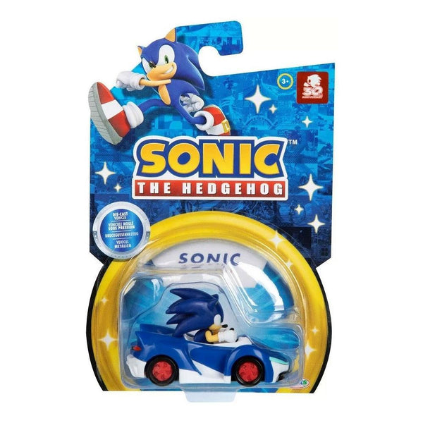 מכונית מירוץ סוניק הקיפוד | Sonic The Hedgehog Speed Star 1:64 | דמויות וגיבורים | פלאנט איקס | Planet X