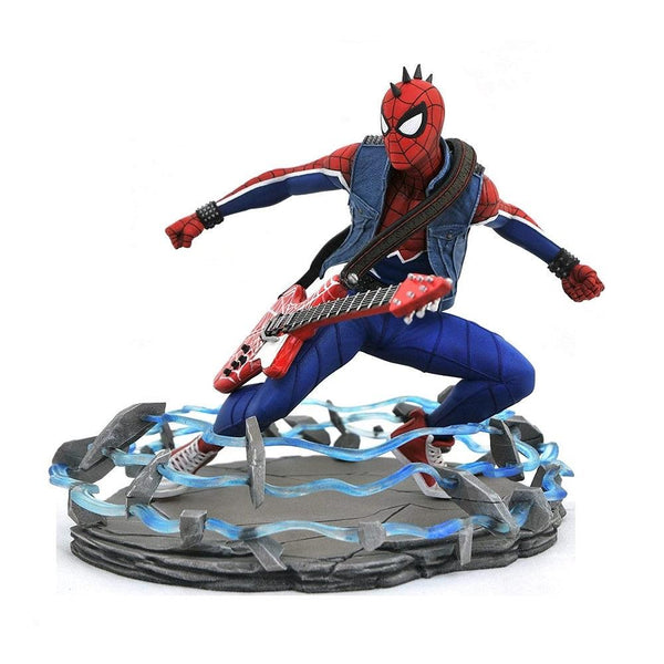 פסל ספיידרמן ספיידר פאנק | Spider Punk (Playstation 4 Version) PVC Statue Diamond Select Toys | פסלים | פלאנט איקס | Planet X