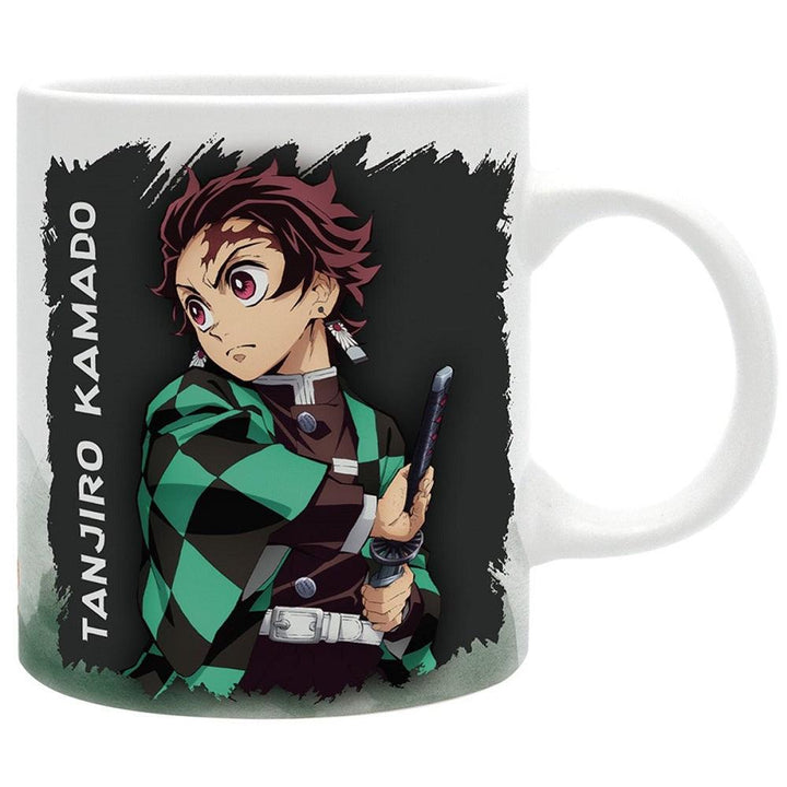 ספל טאנג׳ירו קמאדו קוטל השדים 320 מ"ל | Tanjiro Kamado Demon Slayer Mug | ספלים וכוסות | פלאנט איקס | Planet X