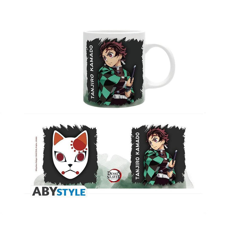 ספל טאנג׳ירו קמאדו קוטל השדים 320 מ"ל | Tanjiro Kamado Demon Slayer Mug | ספלים וכוסות | פלאנט איקס | Planet X