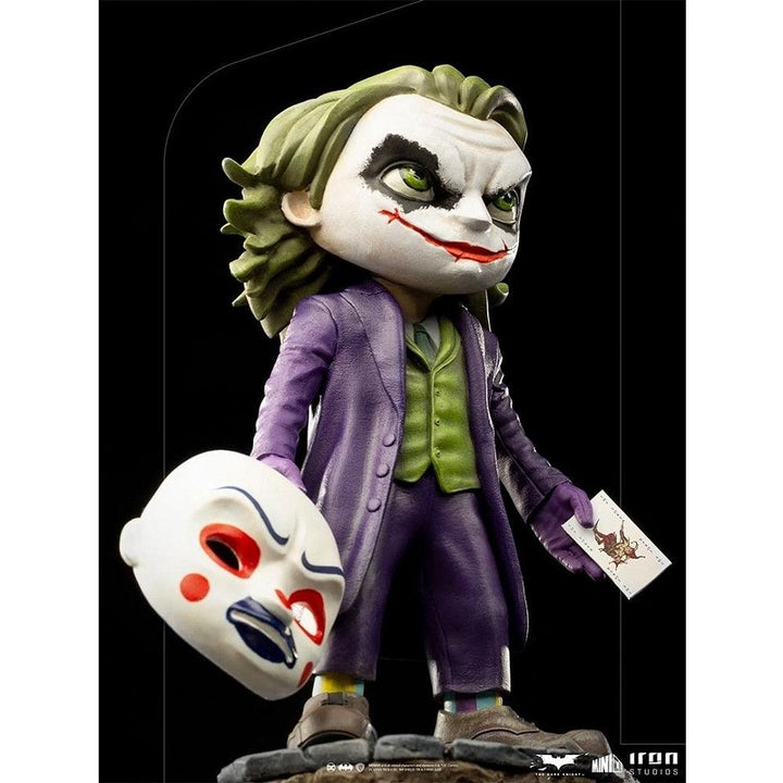 פסל הג'וקר מהדורת האביר האפל | The Joker The Dark Knight MiniCo Statue Iron Studios | פסלים | פלאנט איקס | Planet X