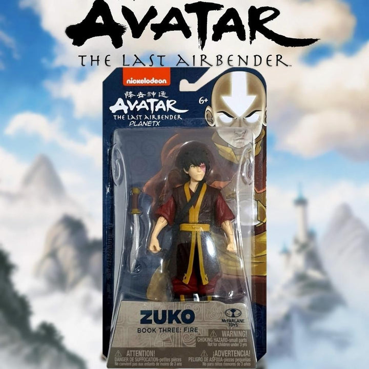 בובת זוקו אווטאר מקפרלן | Zuko Avatar Action Figure 5in | דמויות וגיבורים | פלאנט איקס | Planet X