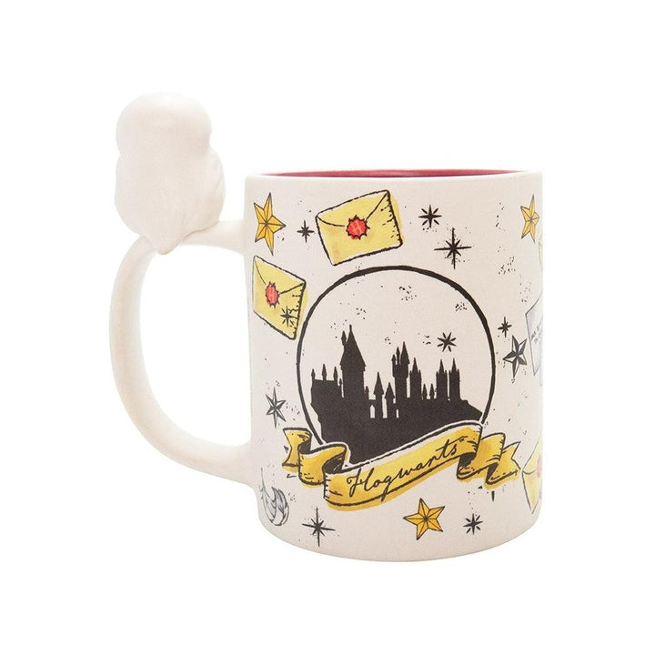 ספל הדוויג ידית תלת מימד 460 מ"ל | Harry Potter Hedwig And Privet Drive 3D Handle Mug | ספלים וכוסות | פלאנט איקס | Planet X