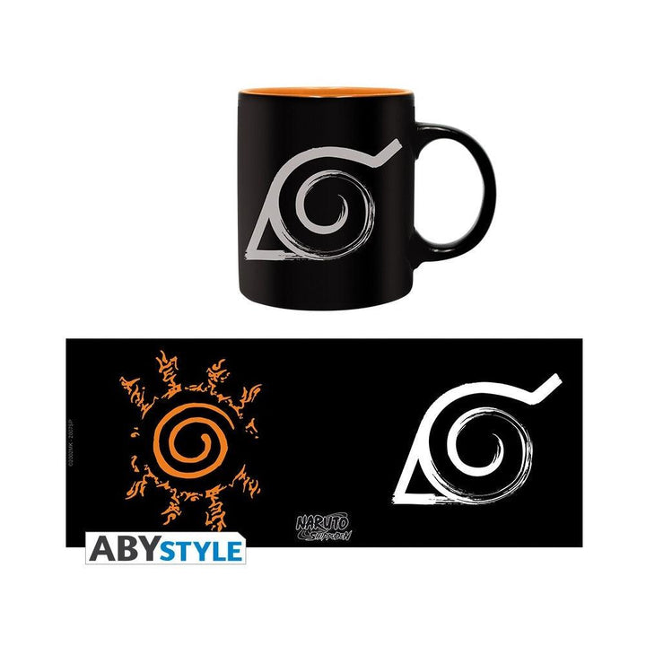 ספל קונוהא נארוטו שיפודן 320 מ"ל | Naruto Shippuden Konoha Mug | ספלים וכוסות | פלאנט איקס | Planet X