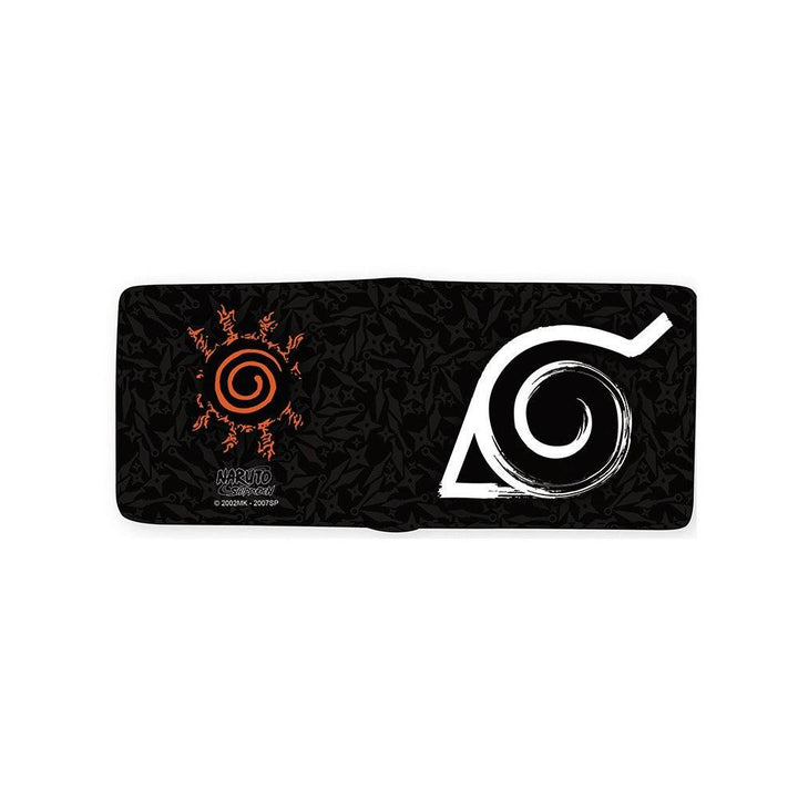 ארנק קונוהא נארוטו שיפודן | Konoha emblem Naruto Shippuden wallet | ארנקים | פלאנט איקס | Planet X