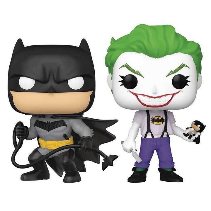 מארז בובות פופ באטמן וג'וקר (האביר הלבן) מהדורה מיוחדת | Funko Pop! White Knight Batman And White Knight The Joker 2 Pack | בובת פופ | פלאנט איקס | Planet X
