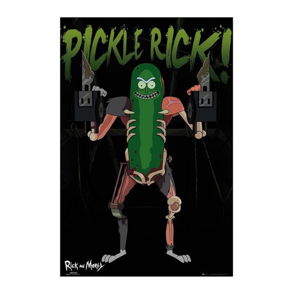 פוסטר ריק ומורטי פיקל ריק | Rick And Morty Pickle Rick poster | פוסטרים | פלאנט איקס | Planet X