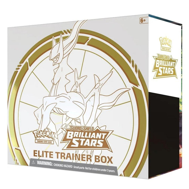 מארז מאמן עילית פוקימון בריליאנט סטארס - Sword And Shield Brilliant Stars Elite Trainer Box | קלפים | פלאנט איקס | Planet X