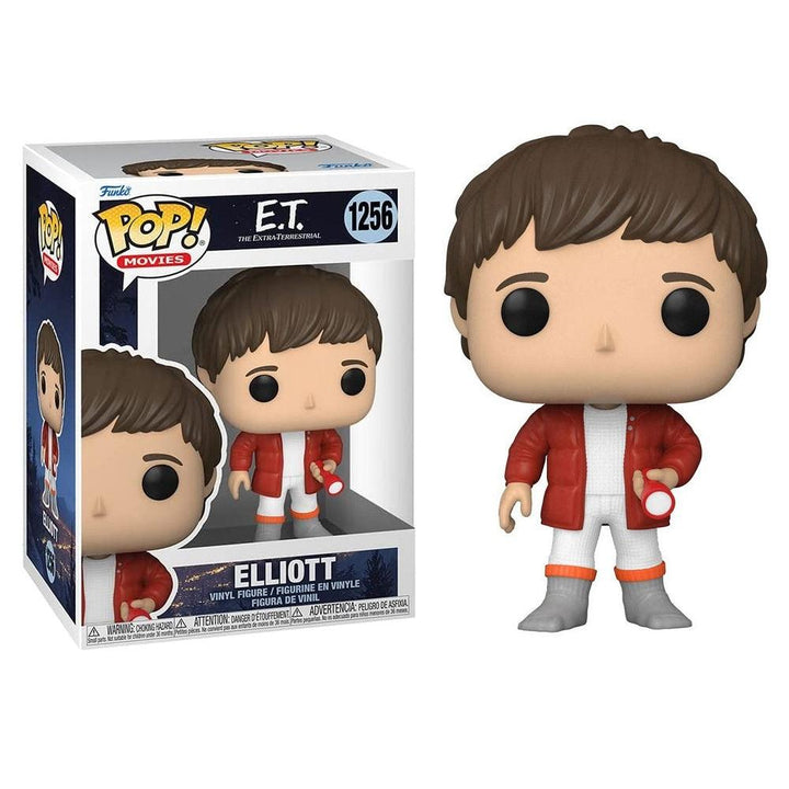 בובת פופ אליוט (אי. טי.) עם פנס | Funko Pop Elliot 1256 | בובת פופ | פלאנט איקס | Planet X