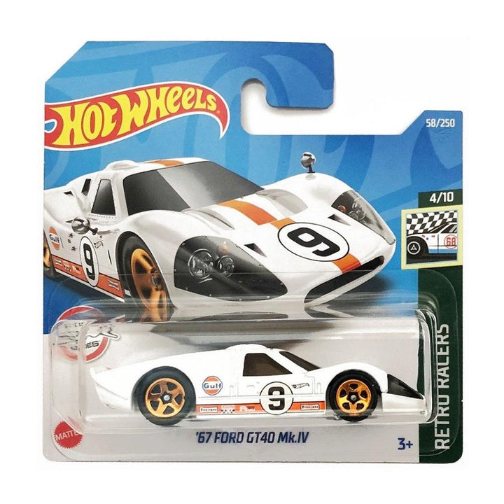 הוט ווילס פורד ג'י טי 40 1967 | Hot Wheels Ford GT40 MkIV 67 | רכבים | פלאנט איקס | Planet X