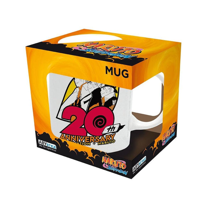 ספל נארוטו שיפודן מהדורת 20 שנה | Naruto Shippuden 20 years anniversary Mug | ספלים וכוסות | פלאנט איקס | Planet X