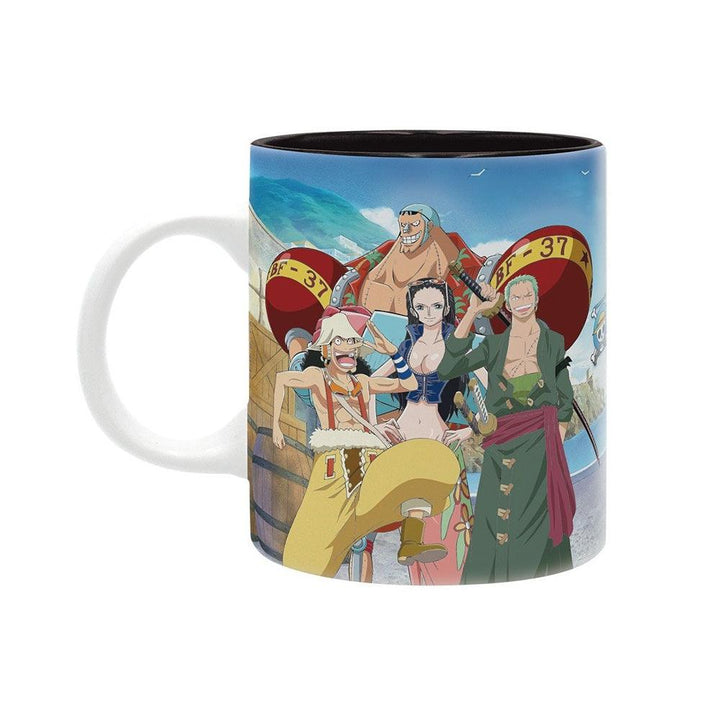 ספל הצוות של לופי וואן פיס 320 מ"ל | Luffy's crew One Piece Mug | ספלים וכוסות | פלאנט איקס | Planet X