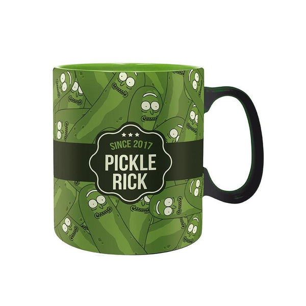 ספל ריק ומורטי פיקל ריק 460 מ"ל | Rick and Morty Pickle Rick Mug | ספלים וכוסות | פלאנט איקס | Planet X