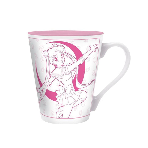 ספל תה סיילור מון ומון סטיק 250 מ"ל | Sailor Moon And Moon stick Tea Mug | ספלים וכוסות | פלאנט איקס | Planet X